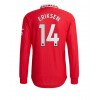Manchester United Christian Eriksen #14 Hemmatröja 2022-23 Långa ärmar